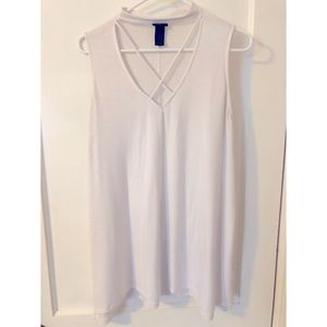 Strappy Mock Neck Tank🖤